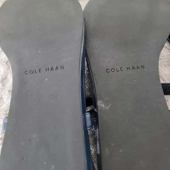 Cole Hahn Blue sandals Sz 9 B - Picture 6 of 8